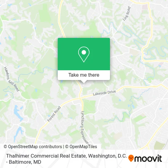 Thalhimer Commercial Real Estate map