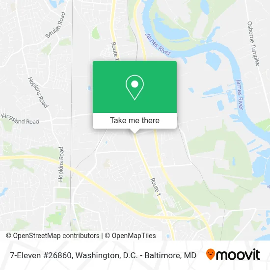 7-Eleven #26860 map