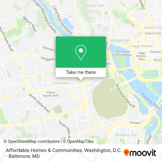 Affordable Homes & Communities map