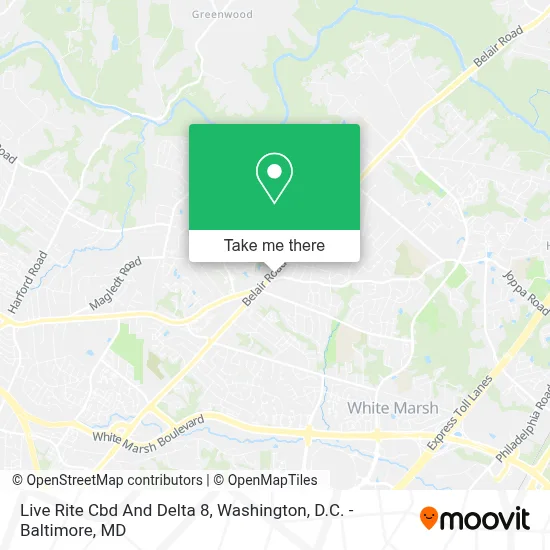 Live Rite Cbd And Delta 8 map