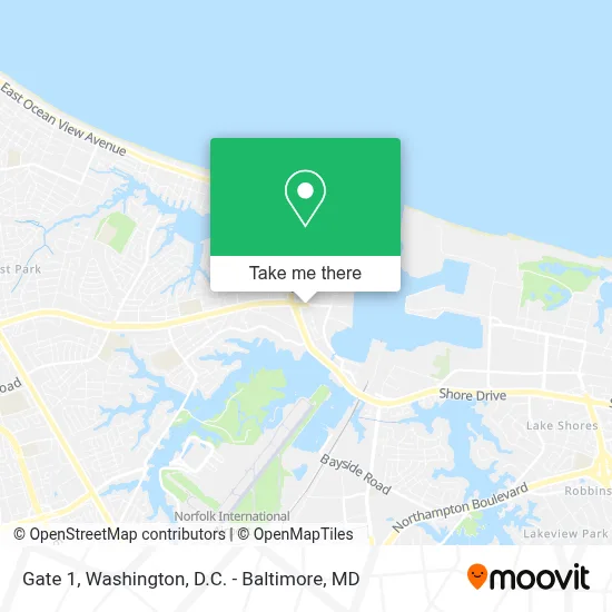 Gate 1 map