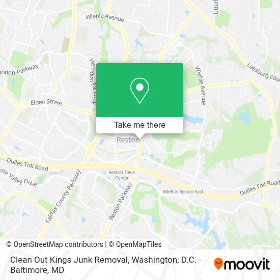 Clean Out Kings Junk Removal map