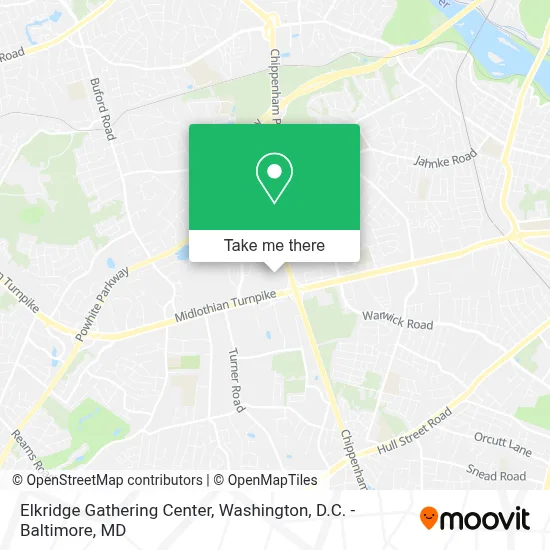 Elkridge Gathering Center map