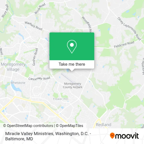 Miracle Valley Ministries map