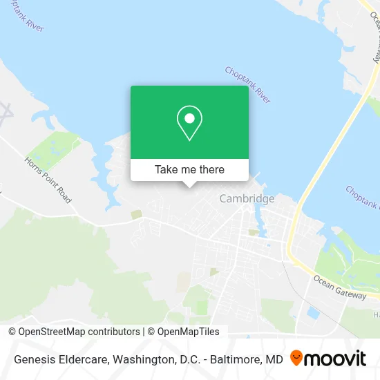 Genesis Eldercare map