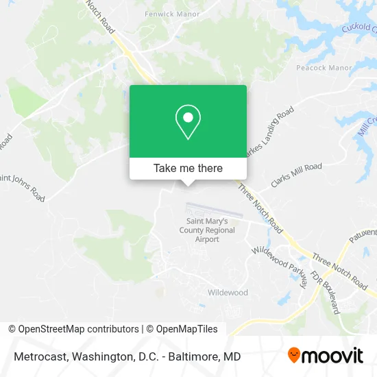 Metrocast map