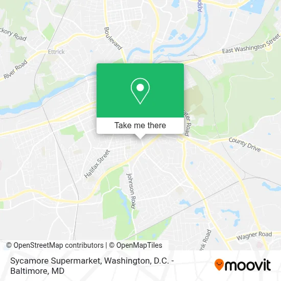 Sycamore Supermarket map