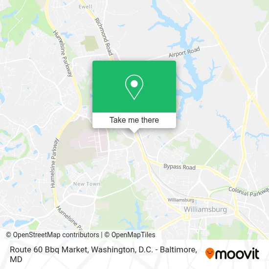 Route 60 Bbq Market map