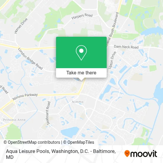 Aqua Leisure Pools map