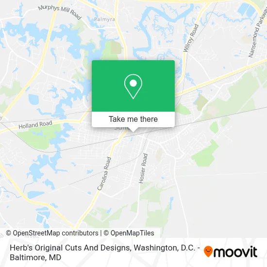Herb's Original Cuts And Designs map