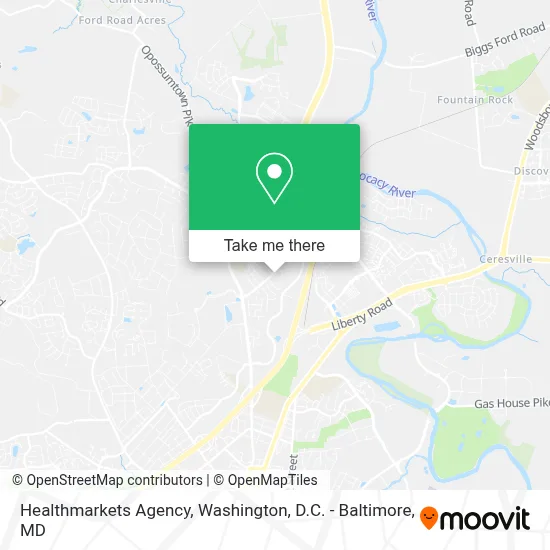 Healthmarkets Agency map