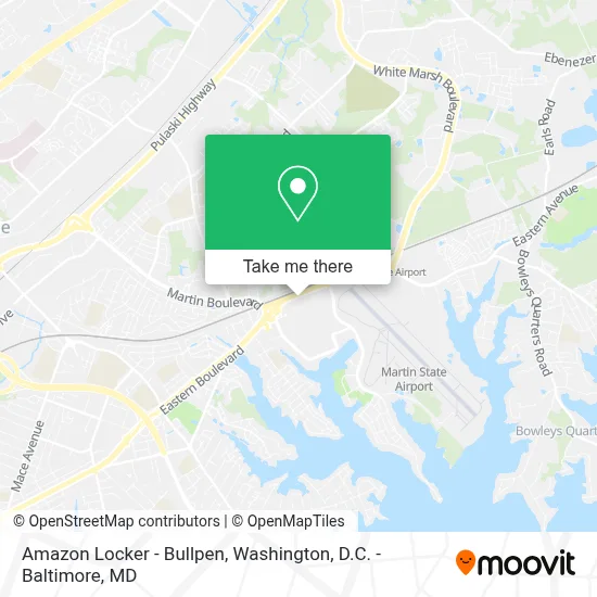 Amazon Locker - Bullpen map