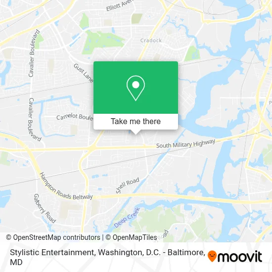 Stylistic Entertainment map