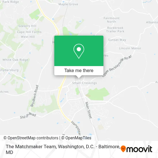 The Matchmaker Team map