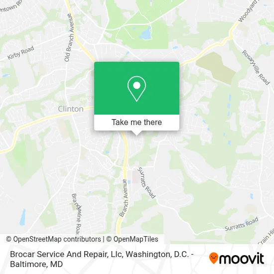 Brocar Service And Repair, Llc map