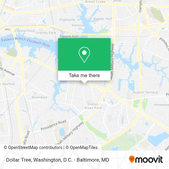 Dollar Tree map