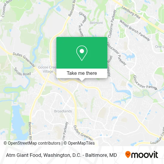 Atm Giant Food map