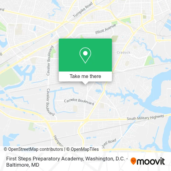 First Steps Preparatory Academy map