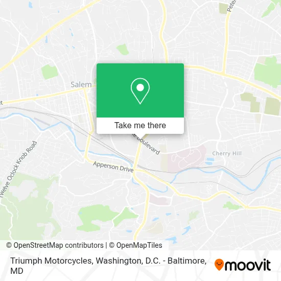 Triumph Motorcycles map