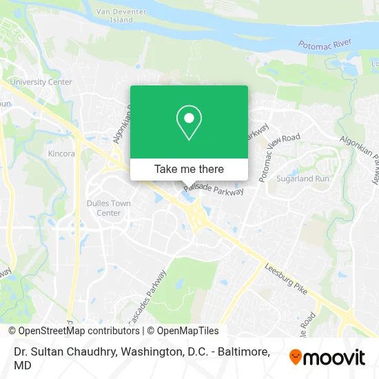 Dr. Sultan Chaudhry map