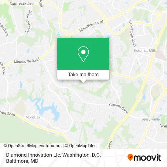 Diamond Innovation Llc map