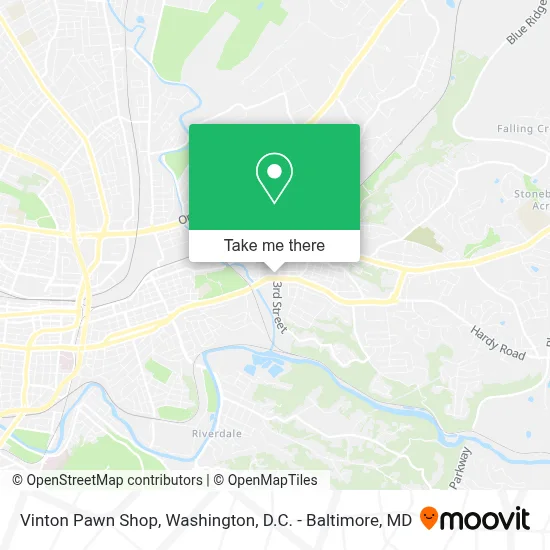 Vinton Pawn Shop map