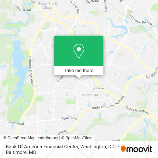 Bank Of America Financial Center map