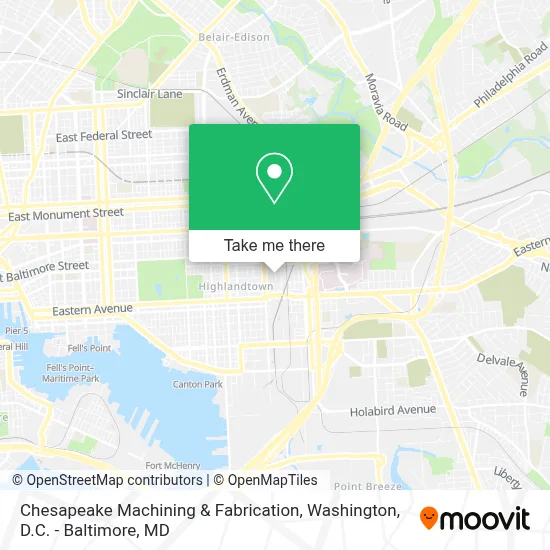 Chesapeake Machining & Fabrication map