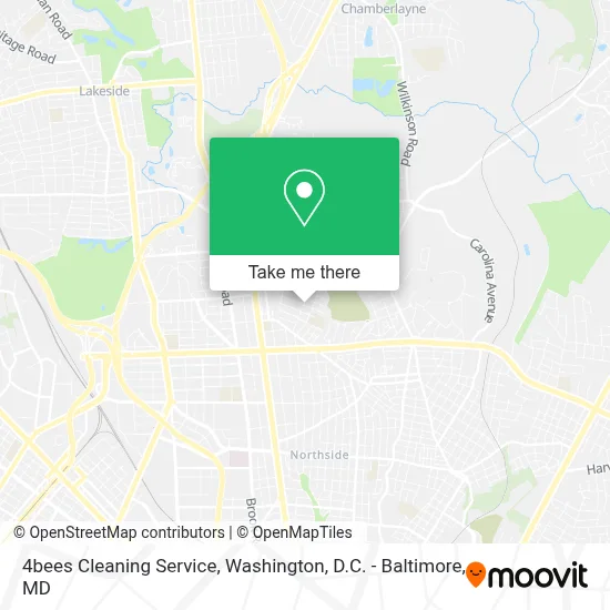 4bees Cleaning Service map
