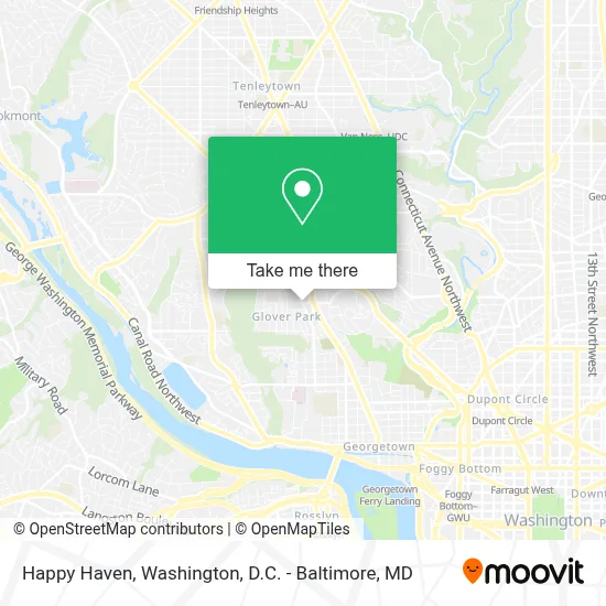 Happy Haven map