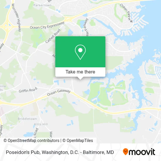 Poseidon's Pub map