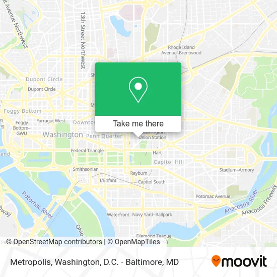 Metropolis map