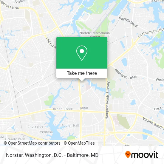Norstar map