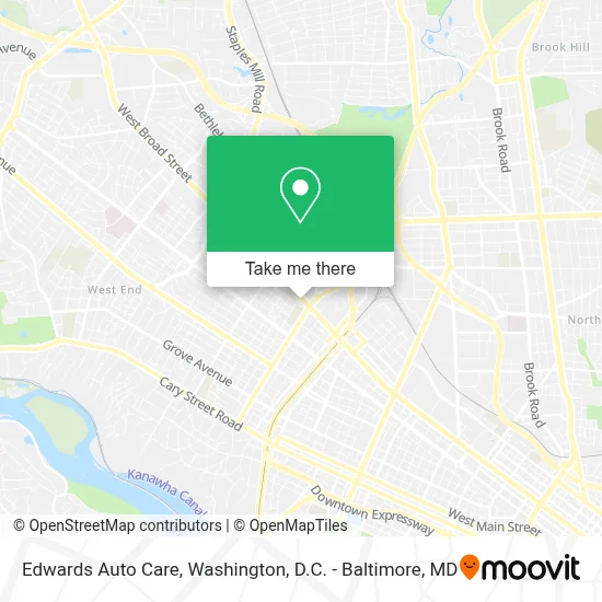 Edwards Auto Care map
