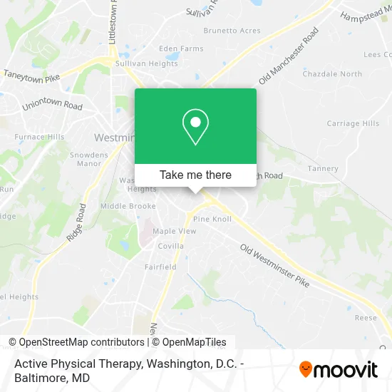 Active Physical Therapy map