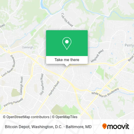 Bitcoin Depot map