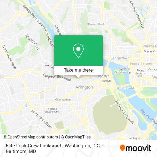 Elite Lock Crew Locksmith map