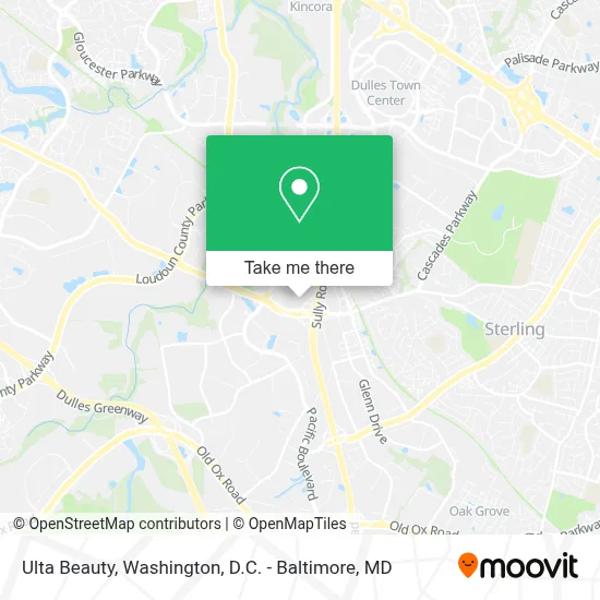 Ulta Beauty map