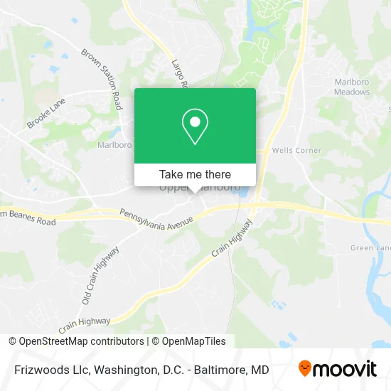 Frizwoods Llc map