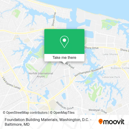 Foundation Building Materials map