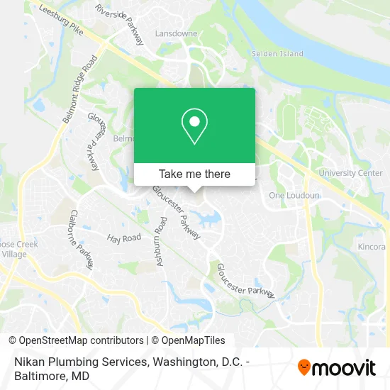 Nikan Plumbing Services map