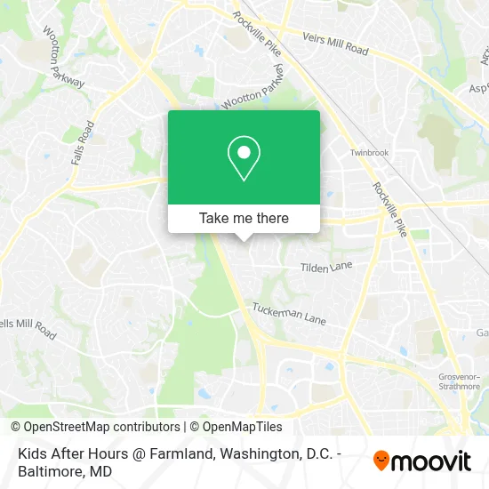 Kids After Hours @ Farmland map