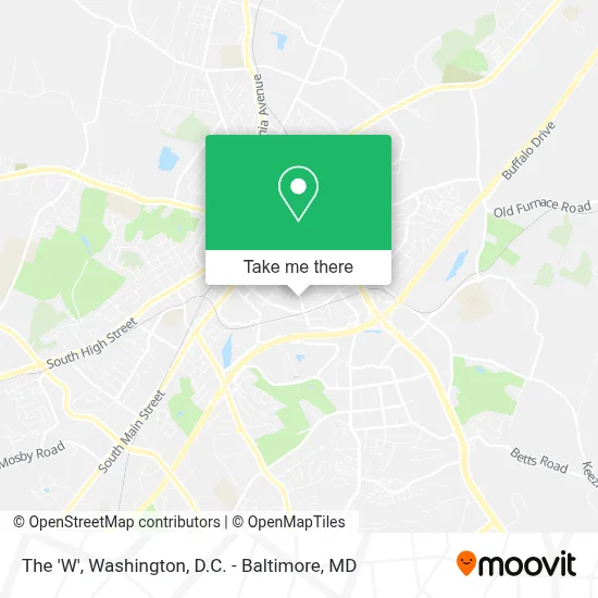 The 'W' map