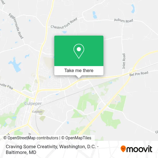 Craving Some Creativity map