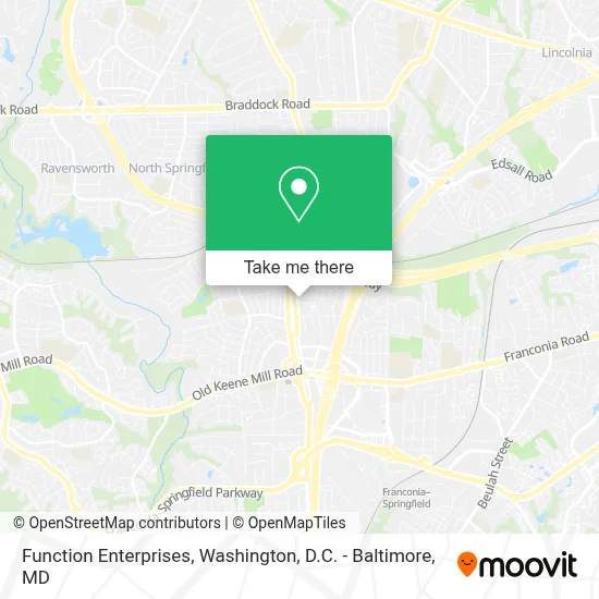 Function Enterprises map