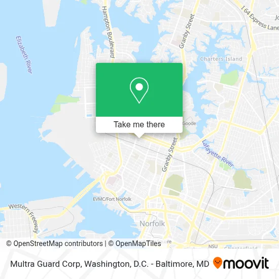 Multra Guard Corp map