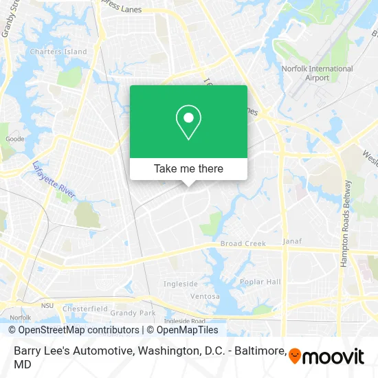 Barry Lee's Automotive map