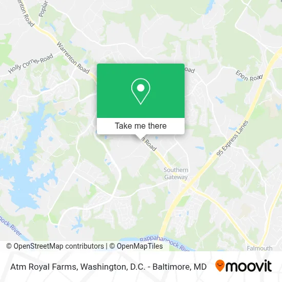 Atm Royal Farms map
