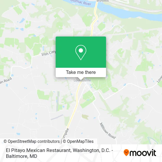 El Pitayo Mexican Restaurant map