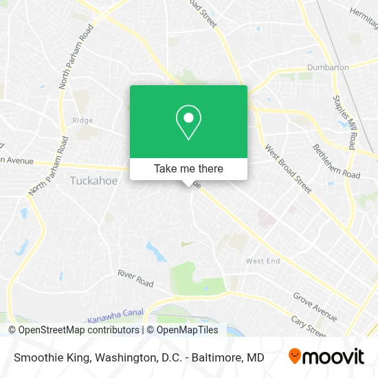 Smoothie King map